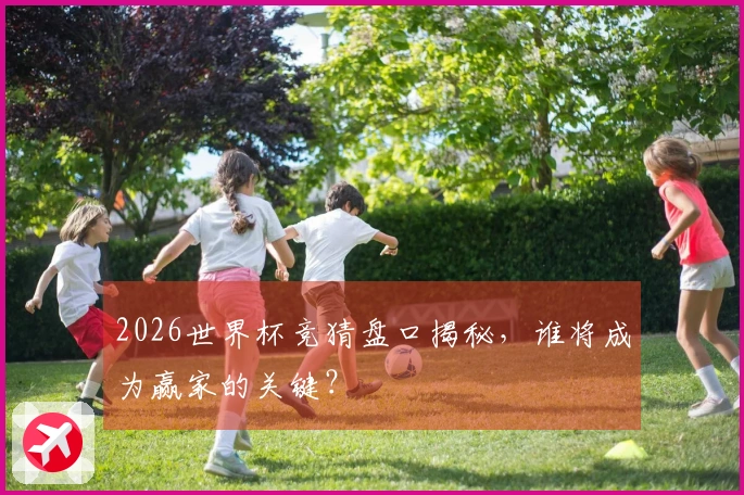 2026世界杯竞猜盘口揭秘，谁将成为赢家的关键？