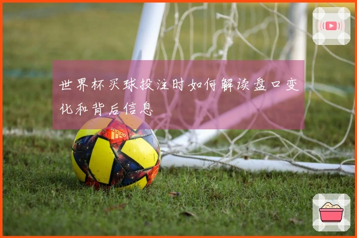 世界杯买球投注时如何解读盘口变化和背后信息