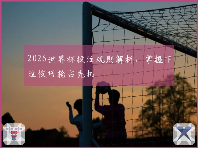 2026世界杯投注规则解析，掌握下注技巧抢占先机